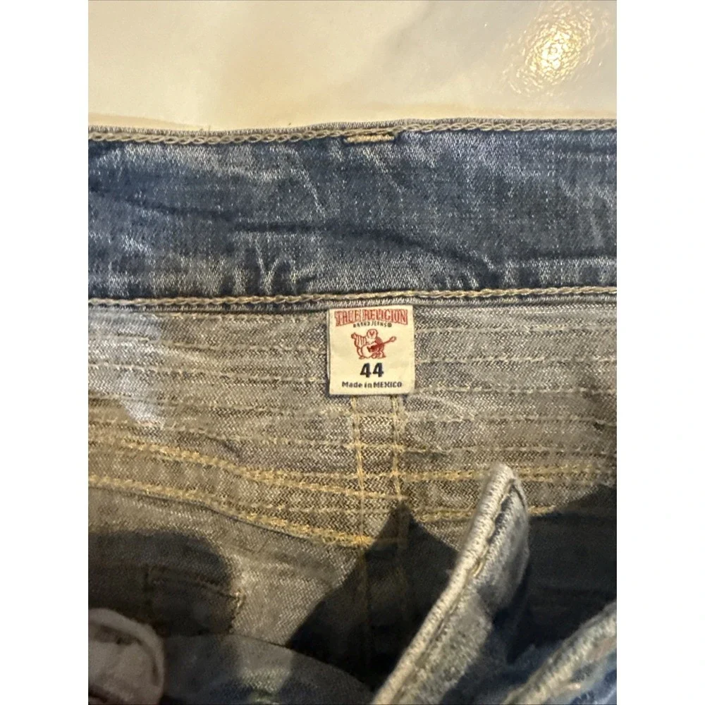 True‎ Religion Men's Skinny 44 Light Wash Blue Jeans Skinny